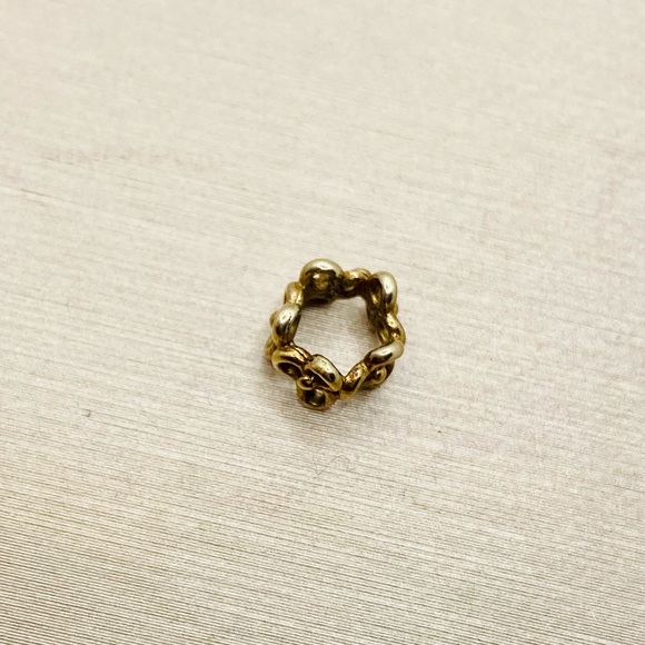 Pandora 750451 Solid 14k Yellow Gold Trinity Spacer - Picture 7 of 10